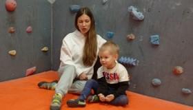 Совместный выходной на скалодроме