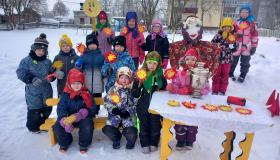 Широкая масленица в детском саду