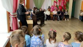Встреча с юными пианистами